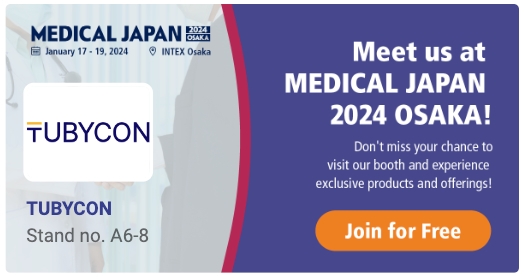 meet tubycon at medical japan 2024 osaka