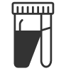 tubycon u : urine test container icon